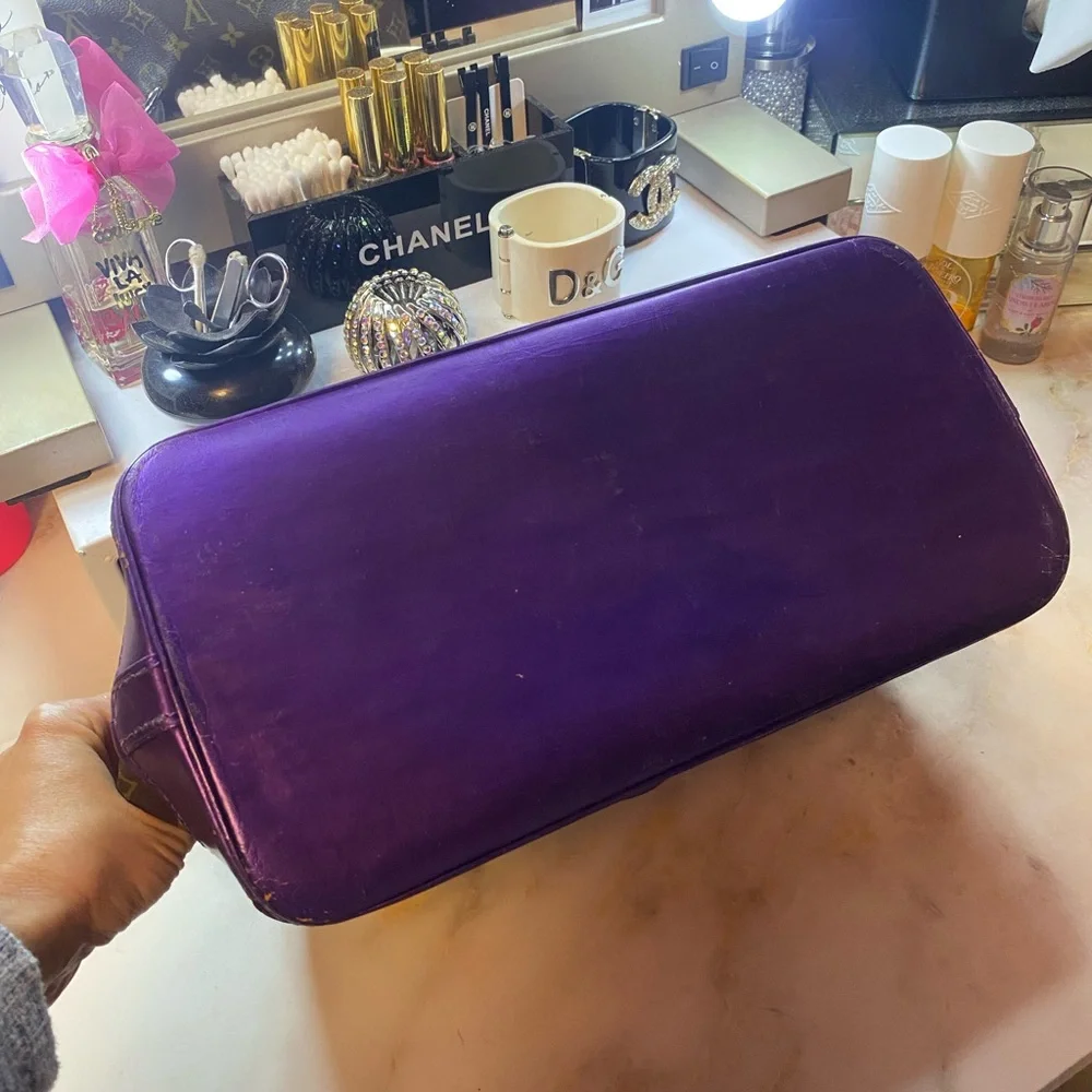 AUTHENTIC Louis Vuitton Custom Painted Alma Monogram - Picture 6 of 13